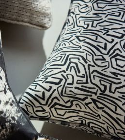 Mini Melodic Fabric by Harlequin Black Earth/Origami