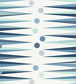 Backgammon Wallpaper by Mini Moderns Chalkhill Blue