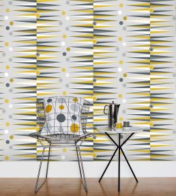 Backgammon Wallpaper by Mini Moderns Chalkhill Blue
