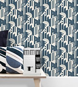 Bauhaus Wallpaper by Mini Moderns Stone