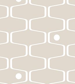 Net and Ball Wallpaper by Mini Moderns Stone