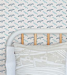 Gulls Wallpaper by Mini Moderns Stone