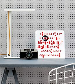Peggy Wallpaper by Mini Moderns Mustard