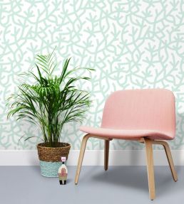 A Forest Wallpaper by Mini Moderns Mustard