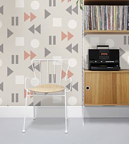 Play/Record Wallpaper by Mini Moderns Mustard