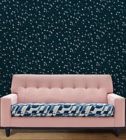 Star-ling Wallpaper by Mini Moderns Pale Verdigris & Copper