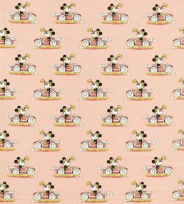 Minnie On the Move Fabric by Sanderson Candy Floss