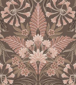 Mirk Fabric by Woodchip & Magnolia Peat Brown