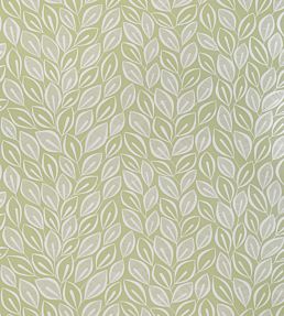 Leaves Wallpaper by MissPrint Absinthe with White