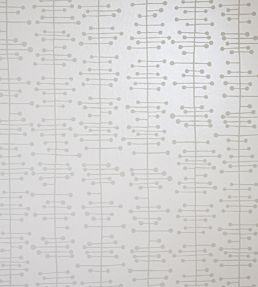 Muscat Small Wallpaper by MissPrint Soft White with Grey