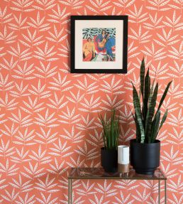 Pea Pods Wallpaper by MissPrint Bluegrass