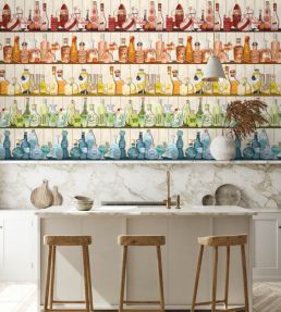 Mixology Wallpaper by Brand McKenzie Ivory