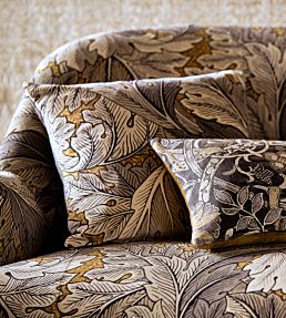 Acanthus Fabric by Morris & Co Mustard/Grey