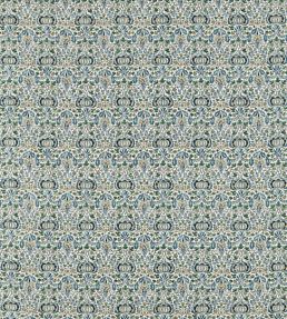 Little Chintz Fabric by Morris & Co Blue/Fennel