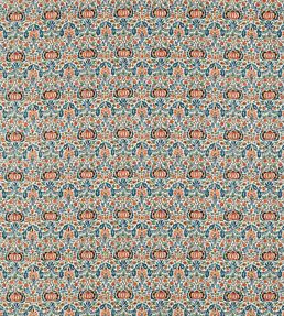 Little Chintz Fabric by Morris & Co Teal/Saffron