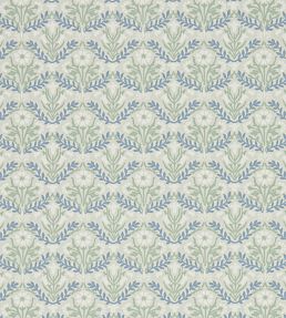 Morris Bellflowers Wallpaper by Morris & Co Grey/Fennel