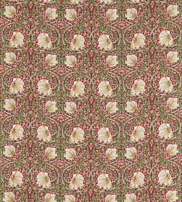 Pimpernel Fabric by Morris & Co Red/Thyme