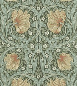 Pimpernel Wallpaper by Morris & Co Bayleaf/Manilla