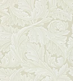 Acanthus Wallpaper by Morris & Co Chalk