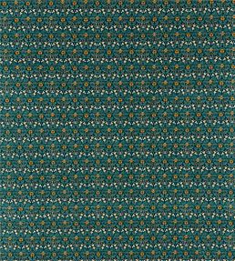 Eye Bright Fabric by Morris & Co Teal
