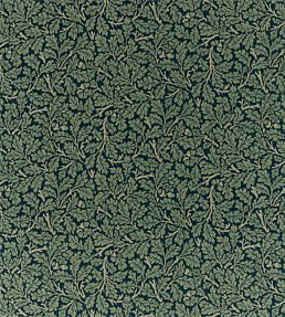 Oak Fabric by Morris & Co Teal / Slate