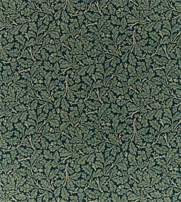 Oak Fabric by Morris & Co Teal / Slate