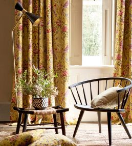 Seasons By May Fabric by Morris & Co Indigo