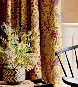 Seasons By May Fabric by Morris & Co Indigo