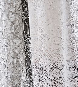 Pure Net Ceiling Applique Fabric by Morris & Co Paper White
