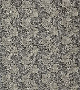 Pure Marigold Fabric by Morris & Co Black Ink