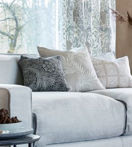 Pure Marigold Fabric by Morris & Co Black Ink