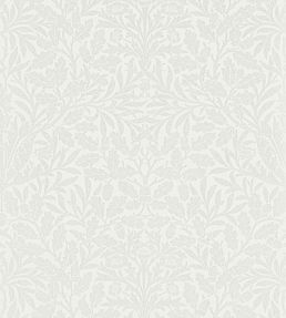 Pure Acorn Wallpaper by Morris & Co Chalk/Silver