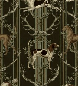 Mountain Dogs Wallpaper by MINDTHEGAP Peat Black
