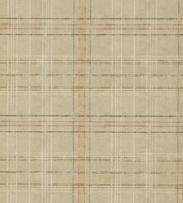 Shetland Plaid Wallpaper by Mulberry Home Sand