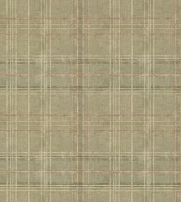 Shetland Plaid Wallpaper by Mulberry Home Lovat