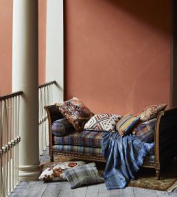 Bohemian Stripe Fabric by Mulberry Home Multi