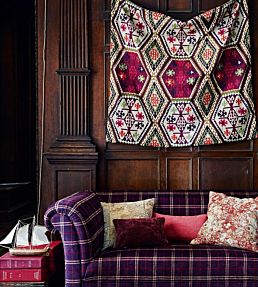Buckland Fabric by Mulberry Home Spice