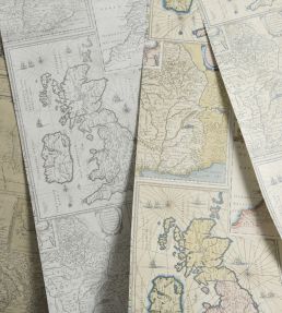 Bohemian Travels Wallpaper by Mulberry Home Parchment