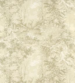 Torridon Wallpaper by Mulberry Home Charcoal