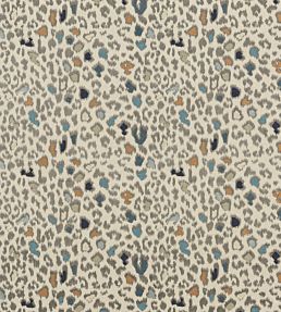 Animal Magic Fabric by Mulberry Home Teal
