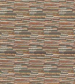 Landscape Fabric by Mulberry Home Red / Plum