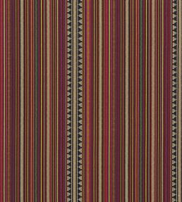 Pageant Stripe Fabric by Mulberry Home Multi