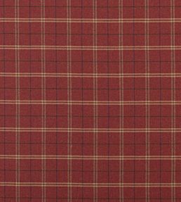 Islay Fabric by Mulberry Home Red