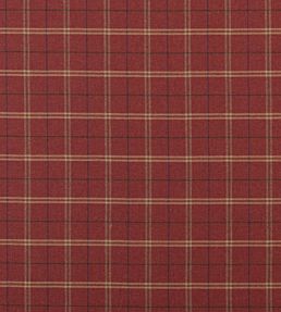 Islay Fabric by Mulberry Home Red