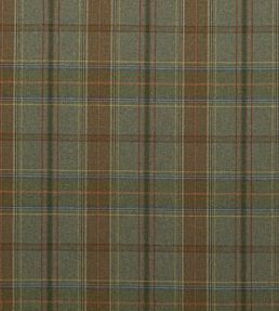 Shetland Plaid Fabric by Mulberry Home Lovat