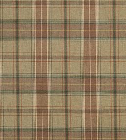 Shetland Plaid Fabric by Mulberry Home Quartz