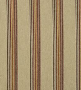 Twelve Bar Stripe Fabric by Mulberry Home Sand/Rose