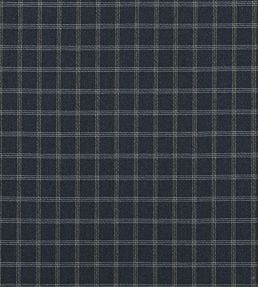 Bute Fabric by Mulberry Home Indigo