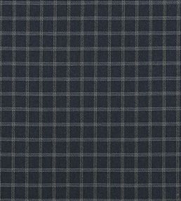 Bute Fabric by Mulberry Home Indigo