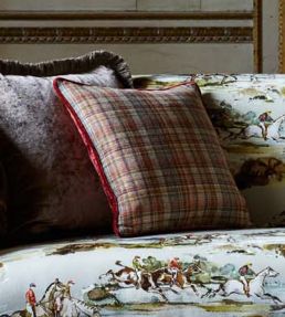 Mull Fabric by Mulberry Home Russet
